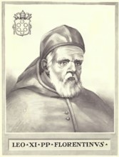 Leo XI (born 2 June 1535 in Florence, died 27 April 1605 in Rome), born Alessandro Ottaviano de'