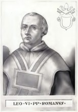 Leo VI (born in Rome, died in 928 or 929) was pope for seven months and a few days in 928. The