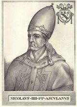 Nicholas IV (Latin: Nicolaus IV), originally Girolamo Masci d'Ascoli (born 30 September 1227 in