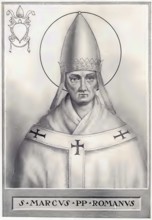 Marcus (died 7 October 336) was Bishop of Rome for a few months in 336, Historical, authentic,