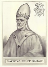 Martin IV (born around 1210 in Mainpincien France, died 28 March 1285 in Perugia) was pope from