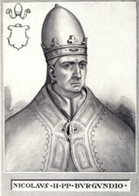 Nicholas II, originally Gerard of Burgundy (born between 990 and 995 presumably in Savoy, died 19,