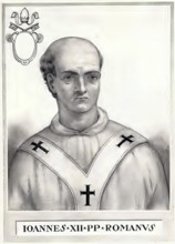 John XII (born 937 or 939 as Octavian of Spoleto in Rome, died 14 May 964 in the Campagna) was pope