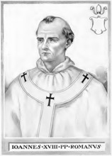 John XVI (born in Rossano, died 26 August 1001 in Rome), with the secular name John Philagathos