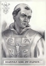 John XIV, actually Petrus Canepanova, (died 20 August 984 in Rome) was Pope from 983 to 984,