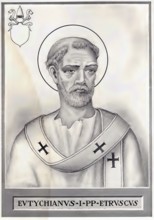 Eutychianus, or Eutychian for short (the Fortunate, died 7 December 283), was Bishop of Rome from