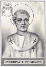 Eusebius (the God-fearing, died in Sicily) was bishop of Rome for a few months in 309 or 310 and