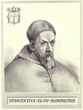 Innocent IX (born 20 July 1519 in Bologna, died 30 December 1591 in Rome), real name Giovanni