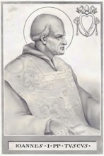 John I (died 18 May 526 in Ravenna) was Pope from 13 August 523 until his death as Bishop of Rome,