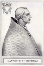 John II (died 8 May 535) was pope from 2 January 533 until his death, Historical, authentic,