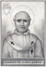 Evaristus (born in the 1st century, died probably 105-107 in Rome) was a leading figure in the