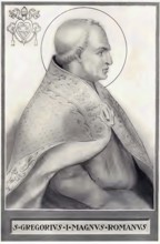 Gregory the Great (Gregorius, as Pope Gregory I, born around 540 in Rome, died there on 12 March