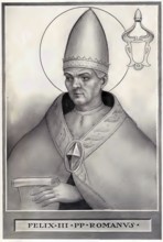 Felix III (born in Samnium, died 530) was Bishop of Rome from 526 until his death, Historical,