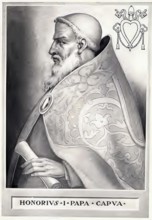 Honorius I (d. 638) was pope from 3 November 625 to 12 October 638, Historical, authentic,