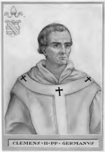 Clemens II, secular name Suitger (Suidger), Count of Morsleben and Hornburg (born 1005 in Hornburg,