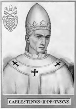 Coelestine II, originally Guido di Castello, German Guido von CittÃ  di Castello, (died 8 March