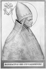 Pope Boniface IV (reigned 608-615) was a Benedictine monk who served under Pope Gregory the Great