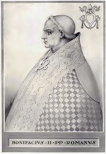 Boniface II (born in Rome, died 17 October 532) was pope from 22 September 530 until his death,