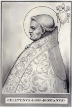 Coelestine I (Latin: the Celestial, born in front of 10 September 422, died 27 July 432) was Pope