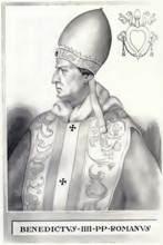 Benedict IV was Pope from 900 to 903. He sided with Pope Formosus, who died in 896, and was