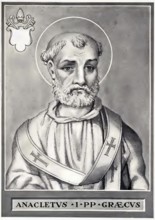 Anaclet, also Anencletos, Anencletus, Anacletus, is considered the second successor of Simon Peter