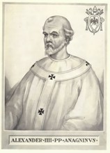 Alexander IV, originally Rainald Count of Segni, also Rinaldo Conti, (born around 1199 in Anagni,