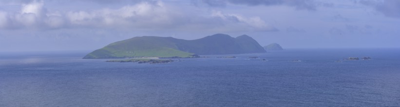 Great Blasket Island seen from Clogher Head, Clogher, Kerry, Ireland