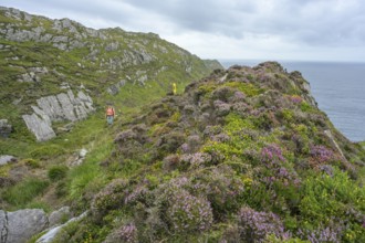 Hiking to the lighthouse of, Sheepshead, County Cork, Ireland
