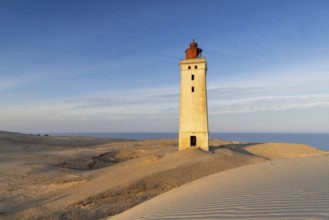 Rubjerg Knude Fyr / Rubjerg Knude lighthouse in the sand dunes on the top of LÃ¸nstrup Klint,