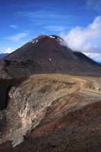 Mount Ngauruhoe, Red Crater and the Tongariro Alpine Crossing hiking trail, Tongariro National Park