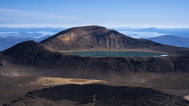 The Blue Lake, Tongariro Alpine Crossing, Tongariro National Park, North Island, New Zealand