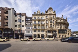 Row of houses, general architecture, modern buildings, historic buildings, residential buildings