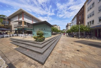 Pedestrian zone, general architecture, commercial buildings, modern architecture, residential