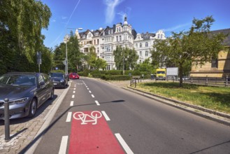 Wilhelminian district Rheingauviertel, historic residential building, residential area,