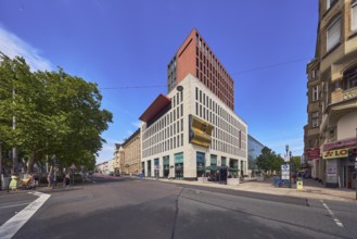 LuisenForum, shopping center, modern architecture, residential and commercial buildings, pedestrian