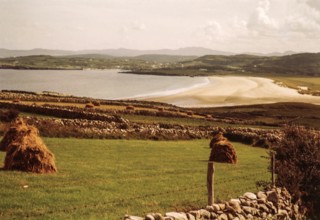 Killahoey Beach near Portnablagh, Sheephaven Bay, County Donegal, Ireland 1960s