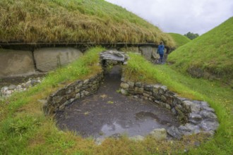 Knowth Megalithic Site, Mellifont, County Meath, Ireland
