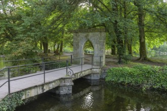 Stone bridge in the park, Cong, County Mayo, Ireland