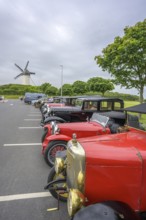 Classic car meeting at the mills of, Skerries, County Dublin, Ireland