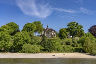 The Villa de Freitas in Hamburg-Othmarschen, Elbchaussee, Hamburg, Germany
