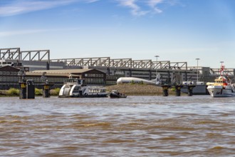 Airbus on the Elbe in Hamburg, Germany