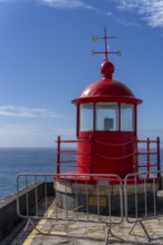 The Farol de Nazare lighthouse, an annual meeting point in autumn to watch the big waves on the