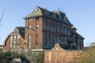 Derelict former Tolly Cobbold brewery building, Cliff Quay, Ipswich, Suffolk, England, UK