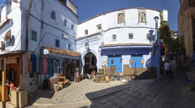 MAR, Chefchaouen, Medina, Pano