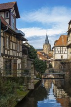 Gothic Church of St. Peter and Paul, Saints-Pierre-et-Paul, Wissembourg, Weissenburg, Alsace,
