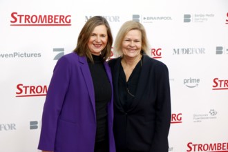 Katrin GÃ¶ring-Eckardt and Nancy FÃ¤ser at the world premiere of Stromberg - Everything again as