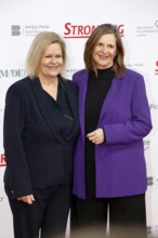 Nancy FÃ¤ser and Katrin GÃ¶ring-Eckardt at the world premiere of Stromberg - Everything again as