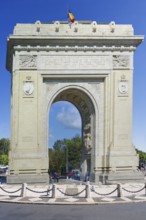Triumphal arch, Bucharest, Romania