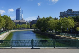 DamboviÈ›a River, Bucharest, Romania