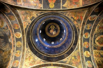 Stavropoleos Monastery and Church, Ceiling, Bucharest, Romania